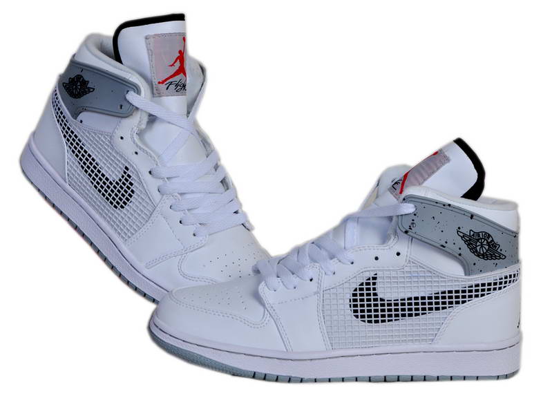 Nike Air Jordan 1 Retro 89 Cement gray White (4)